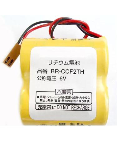 WELLVEUS 8 Pack BR-CCF2TH 6V 5000mAh Battery - Compatible with Fanuc A98L-0001-0902/A98L-0031-0006 PLC - International Shipping Available - Buy Online on SooperMarket.com