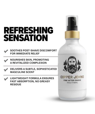After Shave Splash - Paraben-Free Vegan Refreshing & Cooling 1903 4 oz | Tone & Refresh Skin - Buy Online on SooperMarket.com