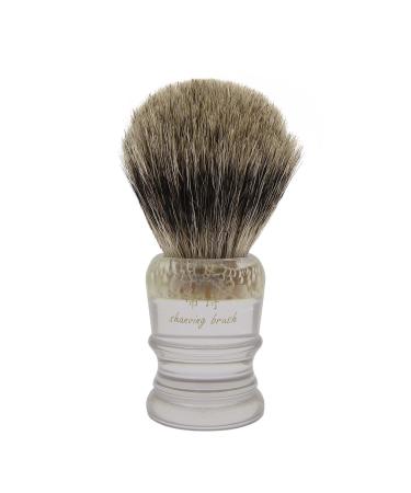 Shaving brush transparent - pure badger hair - super quality
