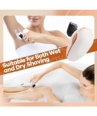 Buy 7D Electric Razor for Women - Painless 5-in-1 Facial Hair Removal & Bikini Trimmer | Rechargeable Wet/Dry Shaver for Arms Legs & More - Buy Online on SooperMarket.com