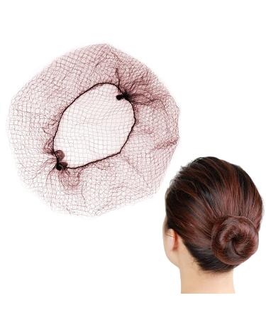 25 Brown Hair Nets Invisible Hair Nets Stretch Hair Nets 50cm