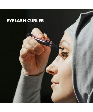 Beavorty Heated Eyelash Curler - USB Rechargeable Portable Makeup Tool for Effortless Curling | Perfect for Women & Girls - Buy Online on SooperMarket.com