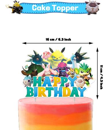 13PCS Game Cake Topper Cartoon Hanging Swirl Cupcake Topper for Gaming Birthday Decorations Video Gaming Party Decorations - Buy Online on SooperMarket.com