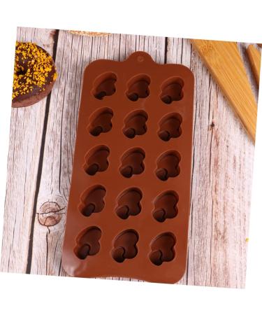 PRETYZOOM 6 Pcs Heart Silicone Molds Gum Paste Molds Chocolate Bar Molds Silicone Lollipop Mold Cupcake Molds Cookie Mould Semi Sphere Silicone Alphabet Silicone Molds Suite 3D Flower Shape - Buy Online on SooperMarket.com