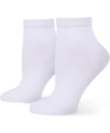 HUE Women's Spasox Heel Gel Socks - Comfortable Casual White Socks One Size - Shop Internationally - Buy Online on SooperMarket.com