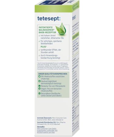 Tetesept Rest & Relaxation Bath - 5 Essential Oils for Inner Peace | Health Bath & Skin Care Additive - 125 ml - Buy Online on SooperMarket.com