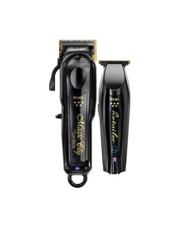 Wahl Professional 5 Star Cordless Magic Clip & Cordless Detailer Li Combo - Model 56458