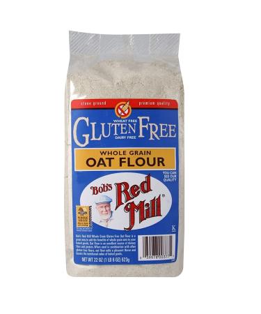Bob's Red Mill Gluten Free Oat Flour 1.37 lb - Pack of 4 | High Quality GF Oat Flour - Buy Online on SooperMarket.com