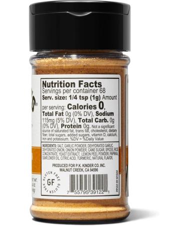 Kinder's Roast Chicken with Garlic and Herbs Seasoning 2.3 oz. Pack of 2 Bundle With Snack Scout Adjustable Measuring Spoon - Buy Online on SooperMarket.com