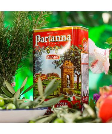 Partanna Extra Virgin Olive Oil 101oz Tin - 6.3lb (Pack of 1) - Buy Online on SooperMarket.com
