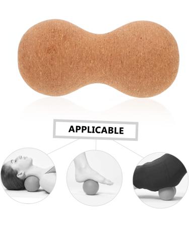 Healeeved Double Ball Massage Roller - Mobility & Trigger Point Therapy for Yoga Neck and Foot Pain Relief - Buy Online on SooperMarket.com