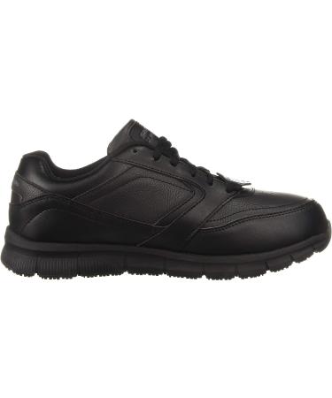 Skechers Men's Nampa Food Service Shoe 10.5 Black - Slip-Resistant Work Footwear - Buy Online on SooperMarket.com