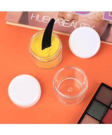 20 Pack 40ml Empty Cream Cans - Transparent Plastic Cosmetic Containers with Mini Partitions for Lip Balm | International Shipping Available - Buy Online on SooperMarket.com