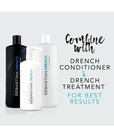 Sebastian Drench Shampoo 33.8 fl oz - Hydrating Formula - Pack of 1 - Buy Online on SooperMarket.com