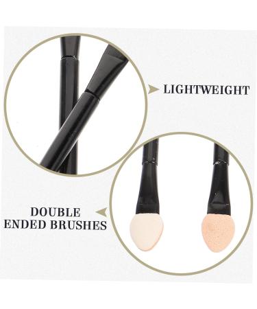 BELLIFFY 30pcs Disposable Eye Shadow Stick Long Handle Eyeshadow Brush Eye Makeup Applicator Tool Plastic - Buy Online on SooperMarket.com