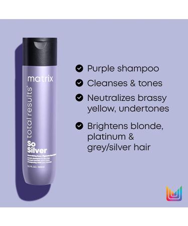 Matrix So Silver Gift Set - 1 ct. | Haircare Bundle for Brightening Blonde & Gray Hair - Buy Online on SooperMarket.com