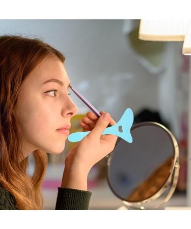 Eyeliner Stencil Silicone Eyeliner Guard Eye Makeup Aid Eyeliner Applicator Guide for Girls Women Blue - Buy Online on SooperMarket.com