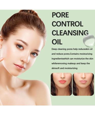 FunnAura 100ml Pore Control Cleansing Oil Mild Refreshing Blackhead Remover Cleansing Oil for Face all Skin Types - Buy Online on SooperMarket.com