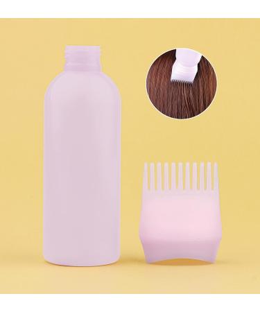 Yebeauty Root Comb Applicator Bottle Set - 6oz Hair Dye Brush with Scale, Pink - 2 Pack - Buy Online on SooperMarket.com