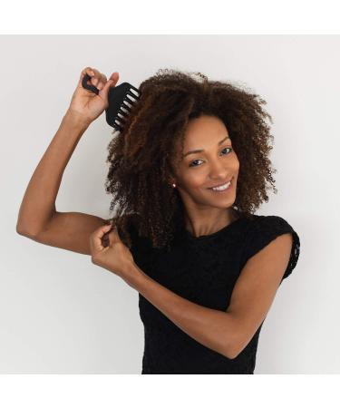 2pc Afro Comb Set - Large & Small Plastic Hair Pick for Detangling, Braid, and Styling - for Women & Men - Buy Online on SooperMarket.com