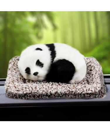 Natural coal bamboo activated carbon sleeping panda air purifier bag made of bamboo coal smells of smells natural fresh air cleaner bags for at home car pets bathrooms basement gray