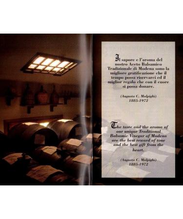Traditional Balsamic Vinegar of Modena PDO 12 Years Old 100ml +Tic Doser & Recipes Book - Buy Online on SooperMarket.com