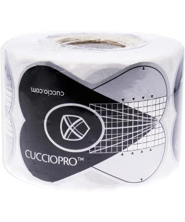 Cuccio Pro Nail Forms Roll - Lovely Professional Nail Forms - Easy To Shape Paper Mold And Fit Around Your Nail - Convenient For Achieving Various Shapes - Made From A Thick Mylar - 250 Pc - Buy Online on SooperMarket.com
