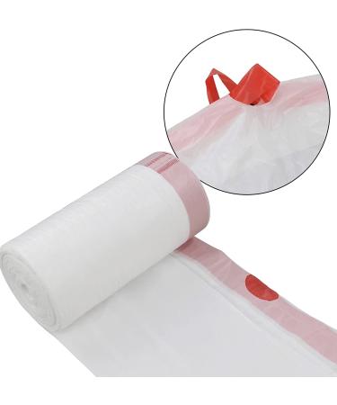 Doryh 2.5 Gallon White Drawstring Trash Bags - Pack of 2 (240 Bags Total) - Buy Online on SooperMarket.com