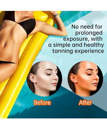 100g Tanning Accelerator Cream | Long-Lasting Rapid Tan for Sun-Beds & Outdoors | Natural Ingredients | 100g (Pack of 1) - Buy Online on SooperMarket.com