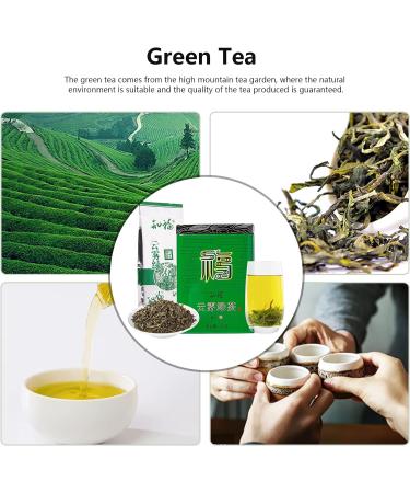Green Tea From High Mountain Tea Garden Clear Tea Soup Strong and Persistent Tea Aroma Yunwu Green Tea for Home Hospitality Drinks or Gifts for Friends and Family - Buy Online on SooperMarket.com