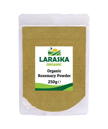 Organic Rosemary Powder 250g - Rosemary Leaf Powder Great for Aromatizing Meats Stews Soups Fishes Certified Organic