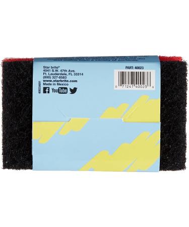Star brite Scrub Pad with Handle - 3 Textures Scrub Pad Kit (3 Pads) - Easy Cleaning Solution - Buy Online on SooperMarket.com