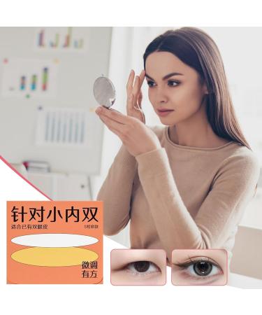 Eye Lid Tape for Hooded Eyes | Waterproof Invisible Eyelid Lift Strips - Professional Eye Lid Contour Stickers for Uneven or Monolids Hooded Droopy Eyelids - Buy Online on SooperMarket.com