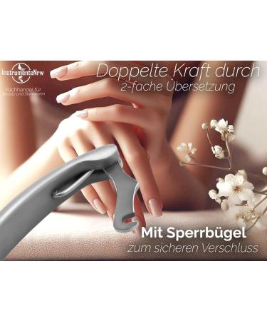 Professional Foot Care Head Cutter Nail Pliers - Double Gear Ratio 4-Way Screwed for Precision & Comfort - Buy Online on SooperMarket.com