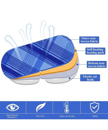 ALAREWO 22 Packs Steam Eye Mask for Dry Eyes & Fatigue - Self Heating Disposable Spa Warm Eye Compress for Stress Relief & Headache - Unscented (22 Count) - Buy Online on SooperMarket.com