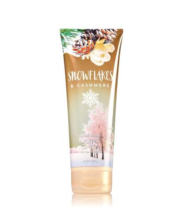Bath & Body Works Snowflakes & Cashmere Ultra Shea Cream - Luxurious Hydration for Soft Skin - Buy Online on SooperMarket.com