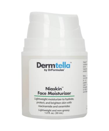 DrFormulas Niacinamide Moisturizer for Acne Prone Skin with Hyaluronic Acid Vitamin C Aloe Vera 1 FL Oz