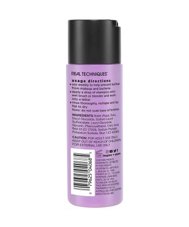 Real Techniques Makeup Brush & Beauty Sponge Cleansing Gel - 4 Fl Oz (Purple) - Buy Online on SooperMarket.com