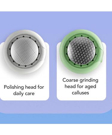 Rechargeable Portable Electronic Foot File Pedicure Kits Electric Foot Callus Remover with Grinding Head Professional Pedicure Tools Foot Scrubber File Pedicure Tool for Men Women Hard Dry Skin - Buy Online on SooperMarket.com