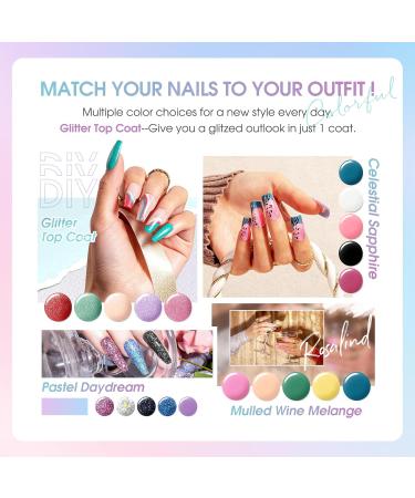 ROSALIND 24PCS Gel Nail Polish Set - 20 Color Fall Winter Gel Polish with Base Coat & Top Coats for Stunning Holiday Nails - Buy Online on SooperMarket.com
