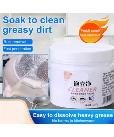 Foam Rust Remover Multi-Purpose Foam Cleaner Rust Remover Kitchen General Cleaning Powder Rust Removal and Polishinglasting Shiny 1 PCS - Buy Online on SooperMarket.com