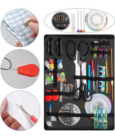 GOANDO Sewing Kit for Adults - 206 Pcs Portable Oxford Fabric Case with 41 XL Spools of Thread - Beginner's Basic Sewing Repair Kit for Travel & Emergencies - Buy Online on SooperMarket.com
