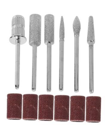 Angoily 2 Sets Nail Polisher Earphone Stainless Steel. Silicone. Quartz. Ceramics Manicure