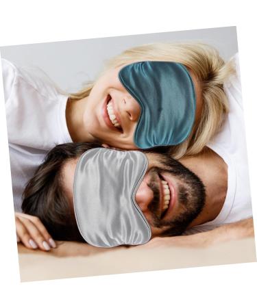NOLITOY Travel Eye Mask & Hair Ring Kit - Silk Eyemasks Blackout Eyepatch & Hair Ties for Adults - Ultimate Comfort for Airplane & Sleep - Buy Online on SooperMarket.com