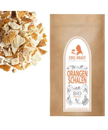 EDEL KRAUT Organic Orange Peel Tea - Premium Sweet Dried Orange Peels 100g for International Shipping - Buy Online on SooperMarket.com
