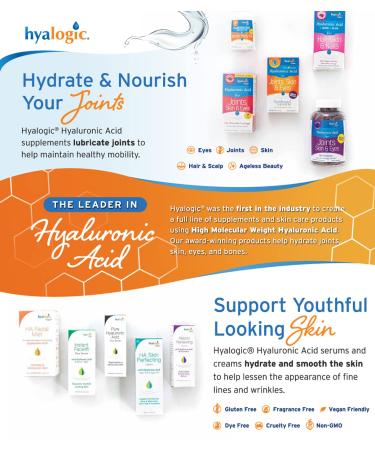 Hyalogic Hyaluronic Acid HylaRub - Non-Greasy Muscle & Joint Cream | Paraben-Free Skin Care with Hyaluronic Acid CMO & Emu Oil (6oz) - International Shipping Available - Buy Online on SooperMarket.com