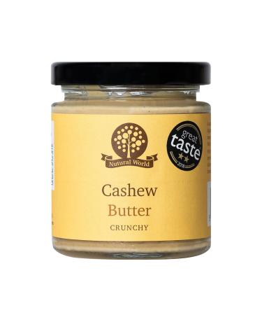 Nutural World - Crispy Cashew Butter (170g) - Great Taste Award Winner Crispy 170 g (Pack of 1)