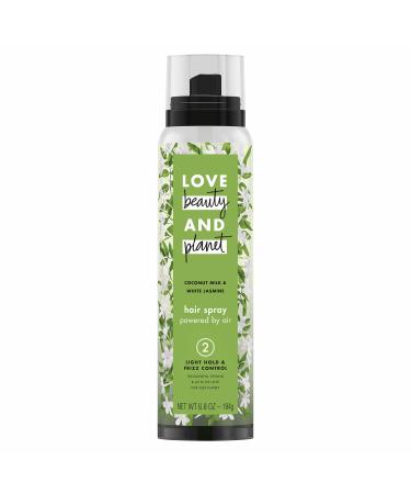Love Beauty and Planet Frizz Control Hair Spray Coconut Milk and White Jasmine 6.8 oz
