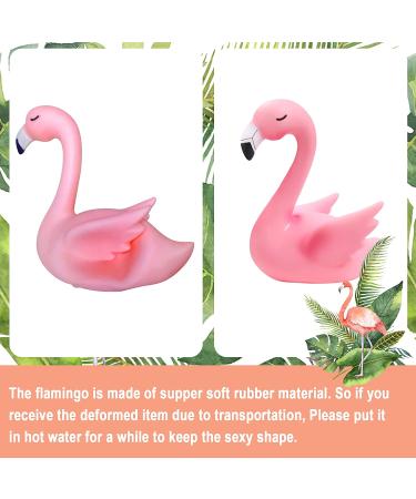 Mity Rain 7pcs Flamingo Cake Toppers - Hawaiian Luau Cake Decorations - Buy Online on SooperMarket.com