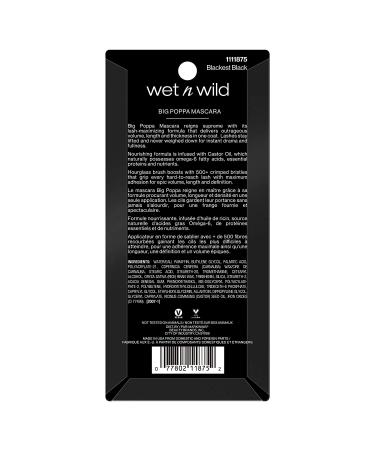 Buy Wet n Wild Big Poppa Mascara - Blackest Black, 0.33 fl oz (10 ml) | Bold Volume & Length - Buy Online on SooperMarket.com